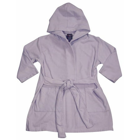 

WXY Baby-boys Hooded Fleece Robe 32898-9-12Months (Lavender)