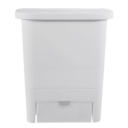 4 3l Capacity Cabinet Door Hanging Trash Can Wall Mounted Dust Bin