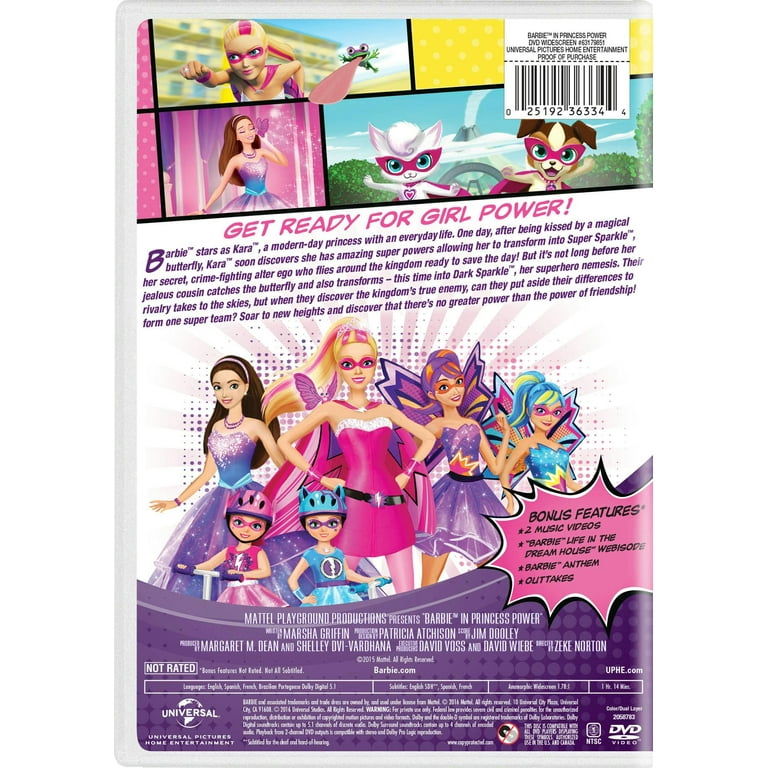 Barbie in Princess Power [DVD]