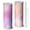 White-1, variant on 20oz Stainless Steel Skinny Tumbler with Telescopic Straw, Vacuum Insulated Slim Travel Cup, 360° Full Wrap Printed, Fluid Smoke Aurora Art Style