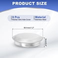 thumbnail image 2 of Uxcell Kitchen Sink Hole, Stainless Steel Faucet Hole Cover Kitchen Sink Tap Hole Cover 25mm, 2 of 6