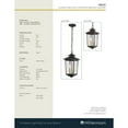 thumbnail image 5 of Millennium Lighting 4643 Eldrick 2 Light 8" Wide Taper Candle Mini Pendant - Black, 5 of 5