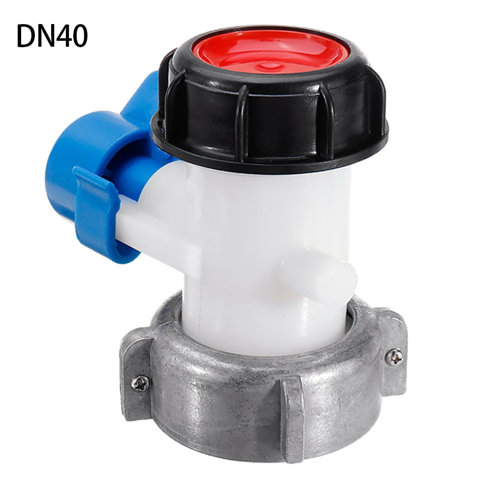 Heavy Duty 75mm Tote Tank Butterfly Valve Taps Adapter Oil Water Container 