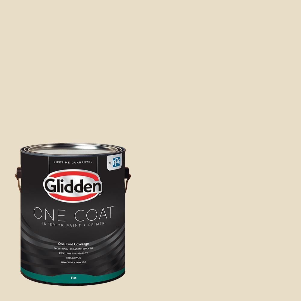 Glidden One Coat, Interior Paint + Primer, Heavy Cream