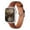 Brown, variant on Slim Leather Band Compatible with Apple Watch 38/40/41/42mm(S10),for Women Men,Quadrate&Round Arc Buckle Deaign,Lychee Leather Adjustable Classic Watch Band Strap Bracelet,Brown
