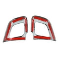 thumbnail image 3 of Car Steering Wheel Button Trim , Akozon 2Pcs ABS Carbon Fiber Style Left Car Steering Wheel Button Cover Trim For Range Rover Evoque 12-17, 3 of 8