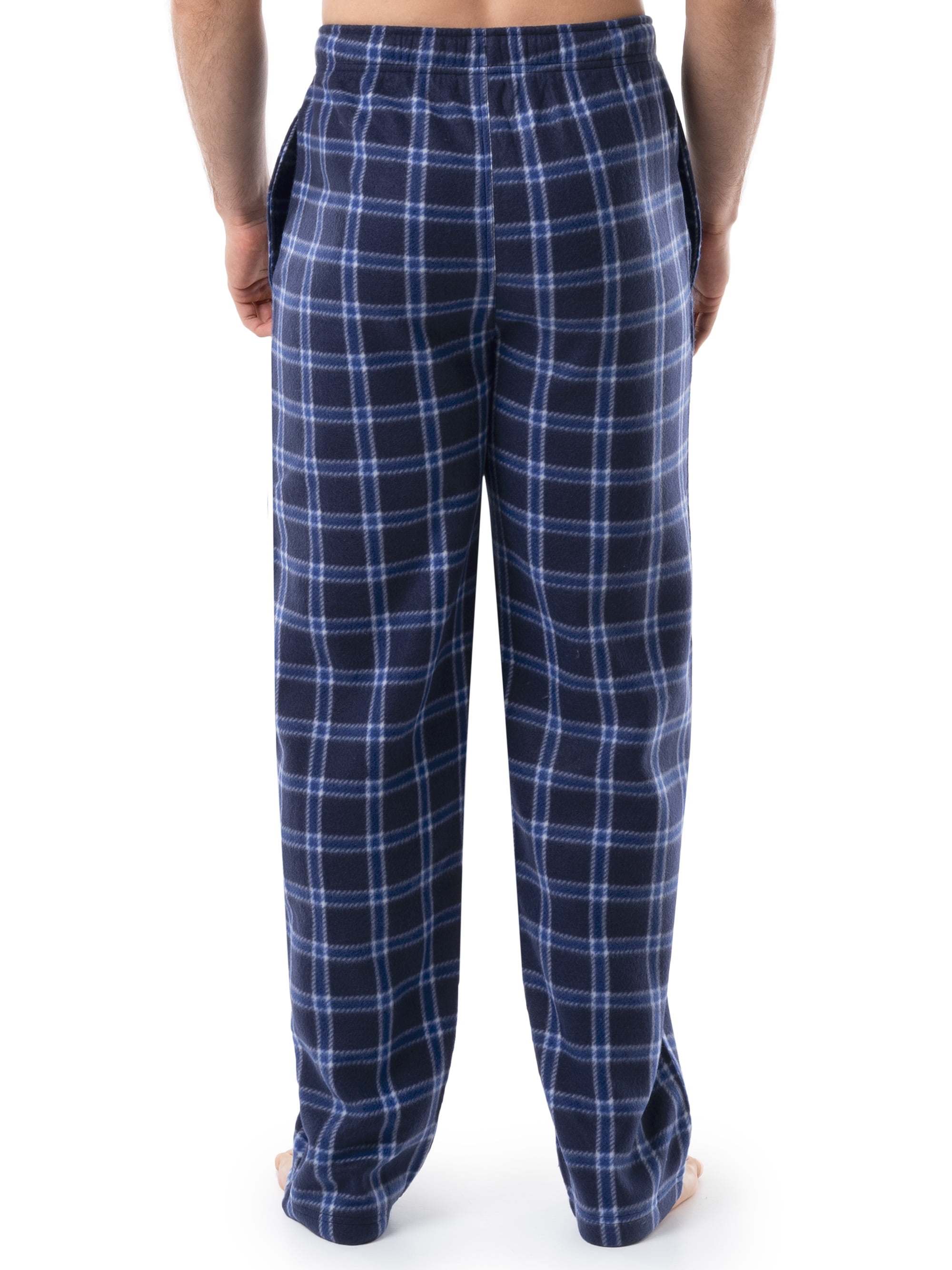 Fruit of the Loom Men's Plaid Fleece Pajama Pant 2-Pack, Sizes S-5XL