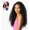 thumbnail image 2 of Sensationnel Instant Weave Half Wig - 5 Synthetic Blendwig Adjustable Drawstring For Seamless Hair Blending (2 Darkbrown), 2 of 5