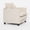 Beige, variant on Modern Accent Chair,Linen Single Sofa Chair,Modern Reading Armchair with Pillow for Living Room,Bedroom,Dark Green