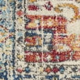 thumbnail image 5 of Nourison Passion Modern Bohemian Area Rug Ivory/Light Blue 5'3" x 7'3", 5 of 10