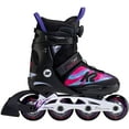thumbnail image 2 of K2 Charm BOA Alu Kids' Inline Skates - Purple Swirl - 1-5, 2 of 7