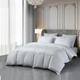 thumbnail image 2 of Beautyrest US Grown Cotton All Season Warmth Exceptional Hungarian White Goose Down Comforter, 750 Fill Power Twin White, 2 of 5