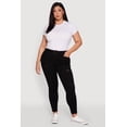 thumbnail image 2 of Women's Plus Size High Waisted Distressed Skinny Jeans, 2 of 5
