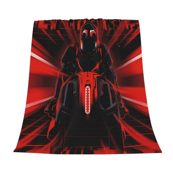 Tron: Ares Movie Throw Blanket Cozy Plush Lightweight Warm Fuzzy Flannel Blanket Air Conditioning Blanket for Couch Sofa Bed Home Decor Gift 50x40