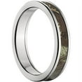 thumbnail image 3 of 4mm Half-Round Titanium Ring with a RealTree Max 1 Camo Inlay, 3 of 3