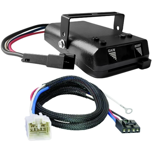 Rizz-Man Manufacturing 8507111 Timed Electric Brake Controller with Wiring Harness, Compatible with Toyota 4Runner