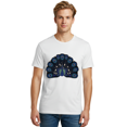 thumbnail image 2 of Celestial-Peacock Mens Graphic Tee, 100% Cotton, Casual Summer Wear BAA280, 2 of 2