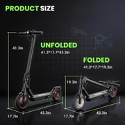 iScooter Electric Scooter, 500W Peak Max 21Mph & 19 Miles, 8.5 Pneumatic Tire, Commuting E-Scooter for Adults with APP Control