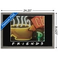 thumbnail image 3 of Friends - Coffee Wall Poster, 14.725" x 22.375", Framed, 3 of 3