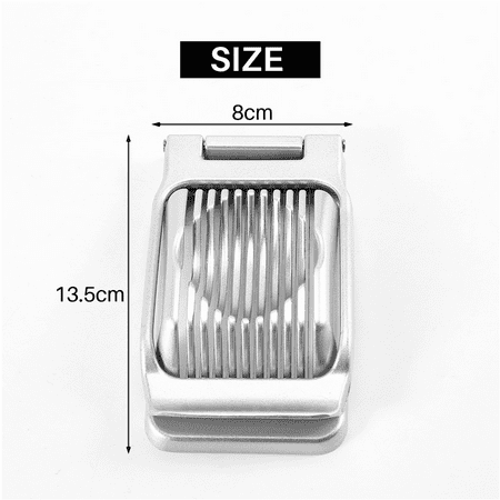 

2 Pieces Egg Slicer Hard Boiled Egg Slicer for Egg Strawberry Fruit