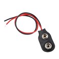 thumbnail image 1 of 9V Battery Clip Connector Replaceable Distinguishable Battery Buckle for Small Electronic Products, 1 of 9
