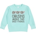 thumbnail image 2 of Inktastic Cousins Make the Best Friends Toddler Sweatshirt, 2 of 4