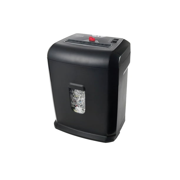 Staples 10 Sheet Cross Cut Shredder With Lockout Key Spl Bxc102a Walmart Com Walmart Com