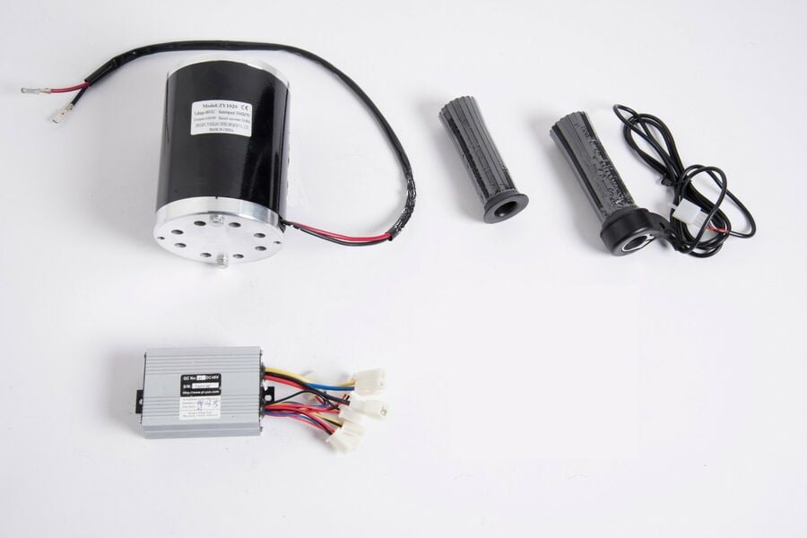 1000 W 48 V motor ZY1020 w base+speed controller+keylock+Thumb Throttle+charger 