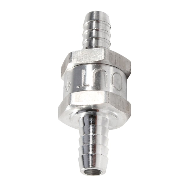 Fuel Reverse Valve, Aluminum Alloy Check Valve Mechanical Industry Check Valve Car One Way Check Valve Anti Backflow Valve 10mm 3/8 , check valves