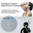 thumbnail image 6 of 12 Inch Rainfall Shower Head Solid Square Ultra Thin Chrome Top Sprayer, 6 of 16