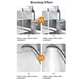 thumbnail image 4 of Bomba Portátil De Presión De Agua, Bomba De Refuerzo Automática Con Función Inteligente De Arranque, Capacidad De Refuerzo Versátil Para Cocinas, Duchas, 4 of 7