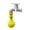Yellow, variant on SPRING PARK Tea Infuser Loose Leaf Strainer Silicone Herbal Spice Filter Diffuser Tool