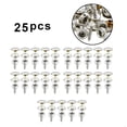 thumbnail image 1 of Lefu 75pcs Snap Fastener Stainless Canvas Caps Screw Kit for Tent Boat Marine, 1 of 8