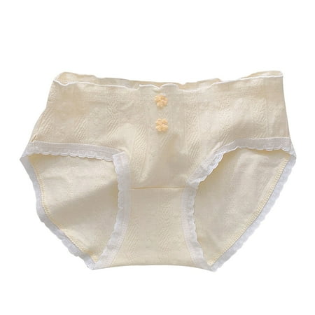 Fancifize Teen Girls Underwear Cotton Panties Briefs Solid Color Teen Girls Underpants Tagless Brief  Hipster Size 9-16Y