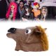 thumbnail image 1 of Cabeza De Caballo De Fiesta, Disfraz De Cabeza De Caballo Marrón Realista Y Fácil De Usar Para Halloween, 1 of 7