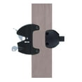 thumbnail image 2 of D&D Technologies LLAA LokkLatch Adjustable Lockable Residential Gate Latch For All Gates, Black, 2 of 9