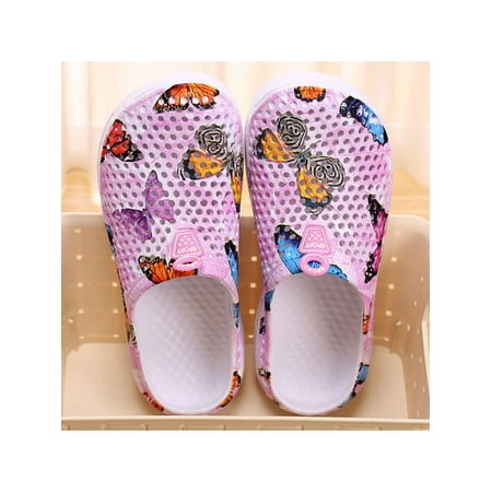 

Eloshman Women Men Lightweight Breathable Sandal Quick-Drying Beach Slippers Non-Slip Garden Sandals
