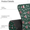 thumbnail image 4 of Yayeee Faucet Mat for Kitchen Sink 14.7" Diatomite Long Splash Guard Pad, Red Christmas Trees, 4 of 7