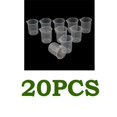 thumbnail image 1 of 20 Piezas de Plástico de Grado Alimenticio, Taza de Medición Graduada Transparente, Vaso de Precipitados, Recipiente para Jarra de Laboratorio, Medici Macarena Vaso graduado de medición, 1 of 8
