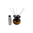 thumbnail image 4 of 5" Purple and Amber Glass Vase Aroma Diffuser, 4 of 4