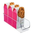 thumbnail image 6 of iDesign Linus Binz BPA-Free Plastic Open-Front Kitchen Organizer with Handles, 12.35" x 5.95" x 3.85", Clear, 6 of 13