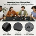 thumbnail image 3 of Feltectors 5 mm Board Game Mat, Mahjong Mat with Carrying Bag 36 x 48 Inches, Black, 3 of 8