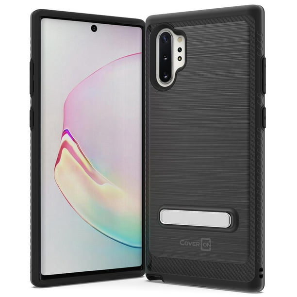 CoverON Samsung Galaxy Note 10 Plus / Note 10 Plus 5G Case with Magnetic Metal Kickstand
