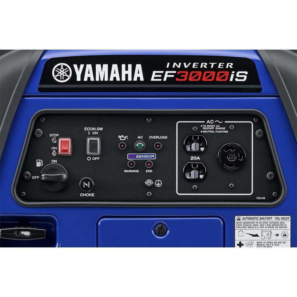 Yamaha 3,000 Watt Gas Powered 50-State Portable Inverter Generator