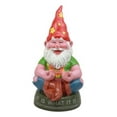 thumbnail image 2 of Ebros Highly Content Meditating Hippie Gnome Statue As Hipster Happy Gnome Decor, 2 of 8