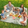 thumbnail image 7 of Bohemian Color Waterproof Picnic Blanket with Foldable Zipper, Suitable for Outdoor Use, Suitable for Travel, Camping, Beaches, Parks, Grasslands, Picnic Blanket Accessories, 7 of 7