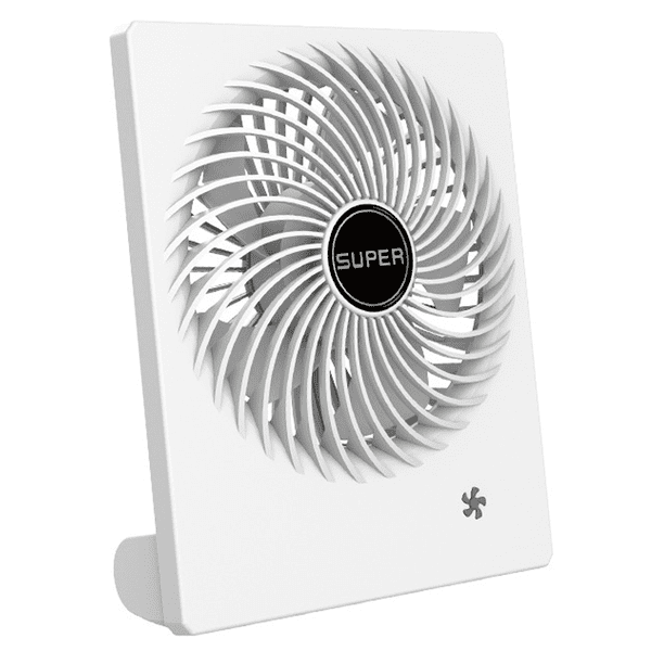 USB pequeño ventilador de escritorio ventilador portátil - ventilador pequeño de cuatro pulgadas cargando blanco Xemadio CPB-DE-LYY554-1