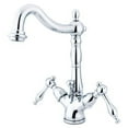 thumbnail image 4 of Kingston Brass KS1435NL 4 in. Centerset Bathroom Faucet, Oil Rubbed Bronze, 4 of 4