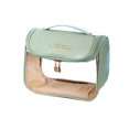 thumbnail image 3 of Bolsa de cosméticos de PVC de gran capacidad con bolsa de almacenamiento de cosméticos con gancho para regalos de vacaciones Hugtrwg Cuidado Belleza, 3 of 9