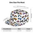 thumbnail image 6 of Fotbe Cartoon Monster Trucks1 Flat Bill Visor Cap Classic Snapback Hat Polyester Foam Trucker Hat Trucker Cap Adjustable Baseball Cap, 6 of 9